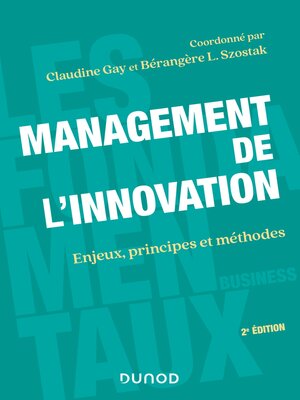 cover image of Management de l'innovation